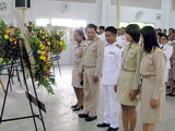 พีธีถวายพวงมาลาวันปิยมหาราช