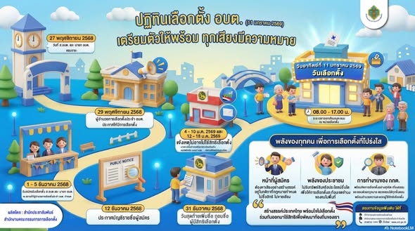 คณะกรรมการการเลือกตั้งได้มีมติเห็นชอบแผนการจัดการเลือกตั้งสมาชิกสภาองค์การบริหารส่วนตำบลและนายกองค์การบริหารส่วนตำบล กรณีครบวาระ โดยสมาชิกสภาองค์การบริหารส่วนตำบลและนายกองค์การบริหารส่วนตำบล ที่ได้รับเลือกตั้งเมื่อวันที่ 28 พฤศจิกายน 2564 จะครบวาระการดำรงตำแหน่งในวันที่ 27 พฤศจิกายน 2568 (รายละเอียดตามแผนที่แนบมาพร้อมนี้)
