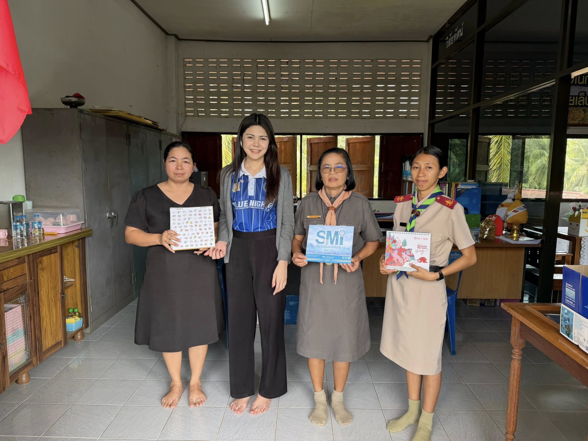 โครงการเชิญชวนร่วมกันบริจาคปฏิทินเก่า เพื่อนำไปส่งต่อให้กับศูนย์เทคโนโลยีการศึกษาเพื่อคนตาบอดฯ